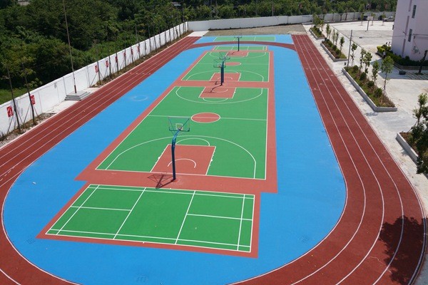 常州學(xué)校硅pu籃球場(chǎng)地