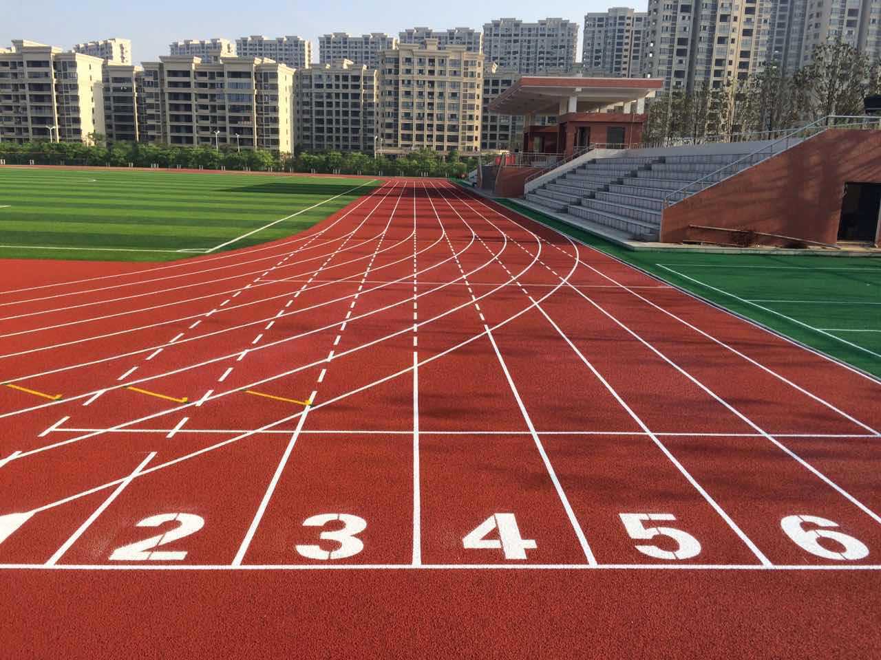 新國標(biāo)校園塑膠操場材料